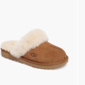 UGG Brown and Cream Slippers